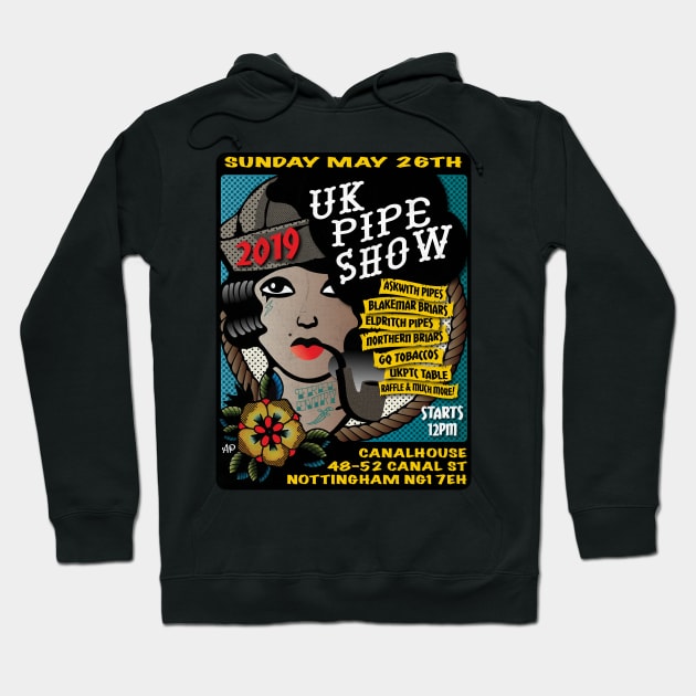 UK Pipe Show 2019 Hoodie by annapeachey